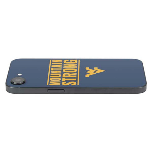 West Virginia University Yellow iPhone 16e Skin